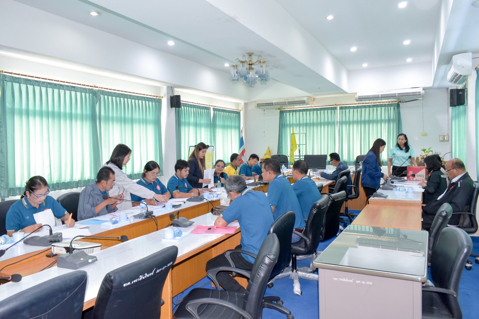 กกต.สุรินทร์ ออกบริการยื่นบัญชีรับจ่ายเลือกตั้งที่ ทต.เขวาสินรินทร์