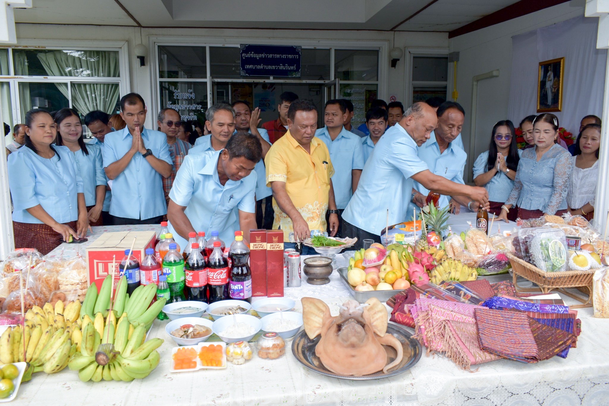 ประเพณีแซนโฎนตา 2568 ณ เทศบาลตำบลเขวาสินรินทร์